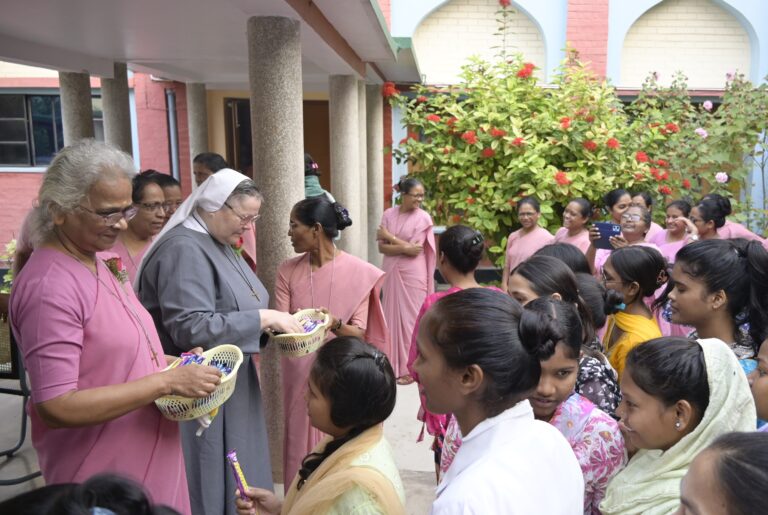 Birthday Celebration of Mother Genearl Sr Marie-Marthe Schonenberger and Sr. Valsa Joseph (7)