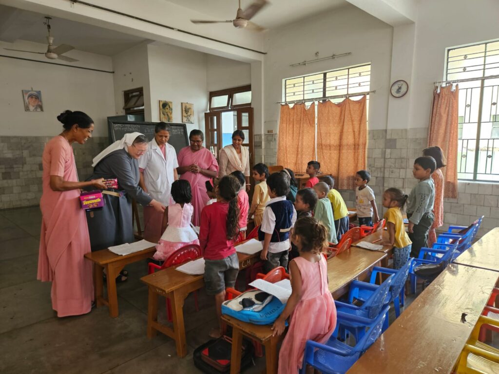 General visitation by Sr Marie-Marthe Schonenberger and General counselor Sr Pratima Minj