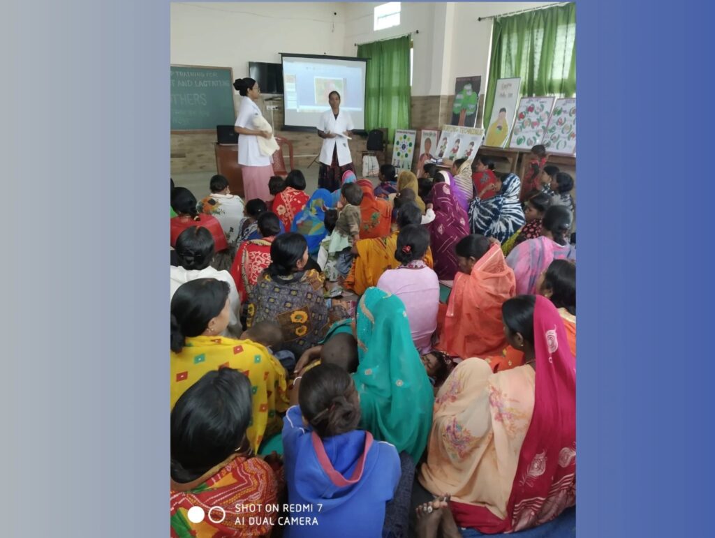 Health Teaching at Jeewandhara social service center Lodhipur by Tripolia social service hospital (1)