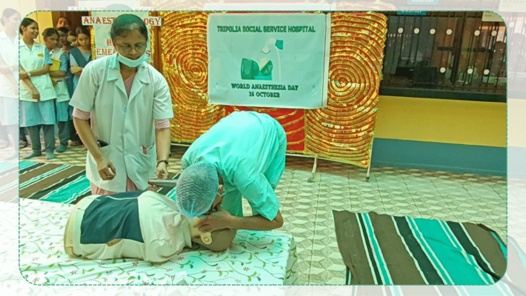 Patient attenders, staff and students were given CPR training (5)