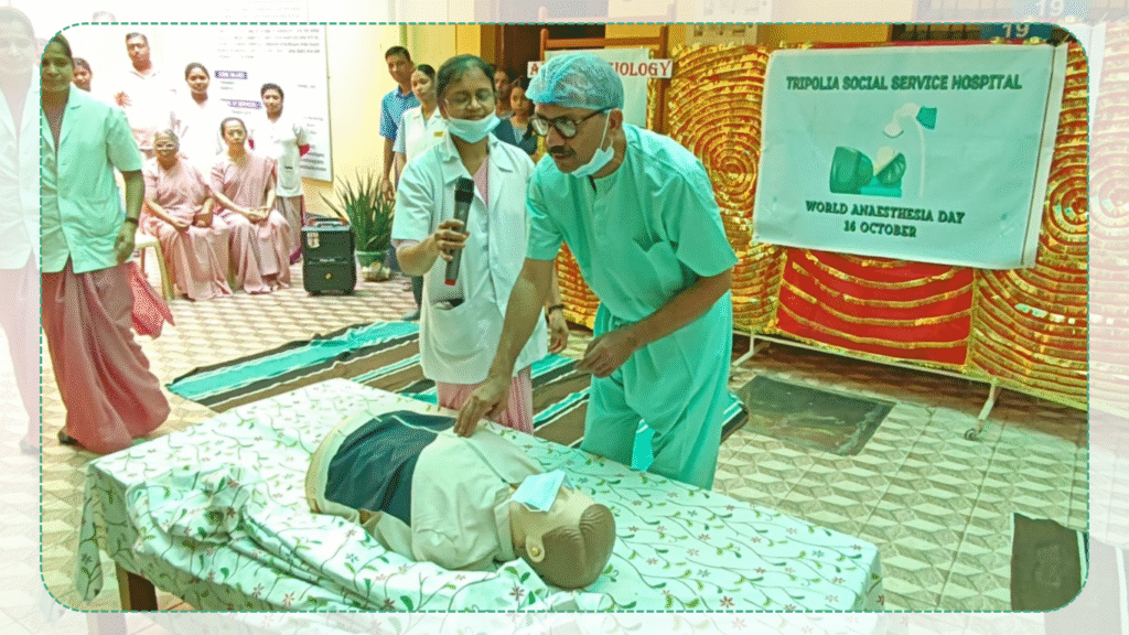 Patient attenders, staff and students were given CPR training (8)